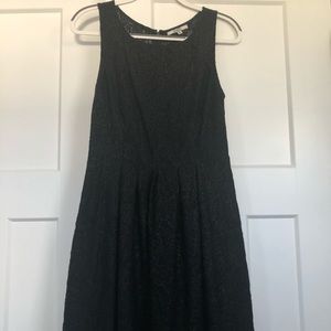 BB Dakota Black/Gold lace dress